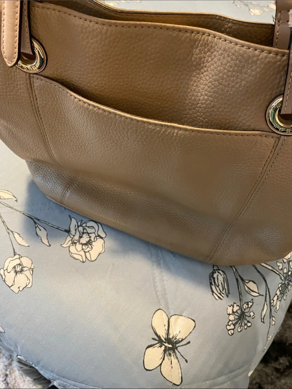 Michael Kors spacious pebbled